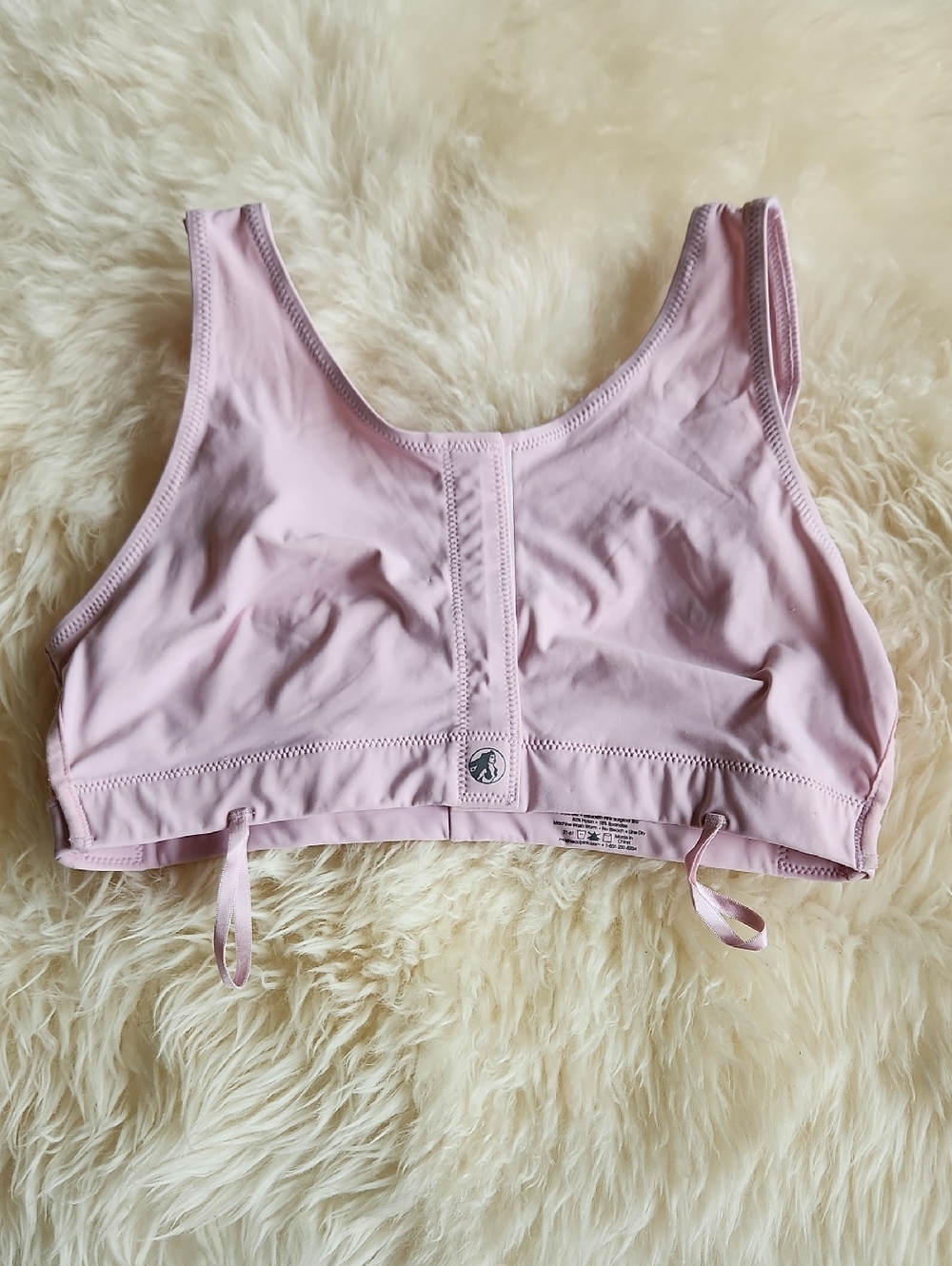 Like New Masthead Elizabeth Pink Surgical Bra Sz Med